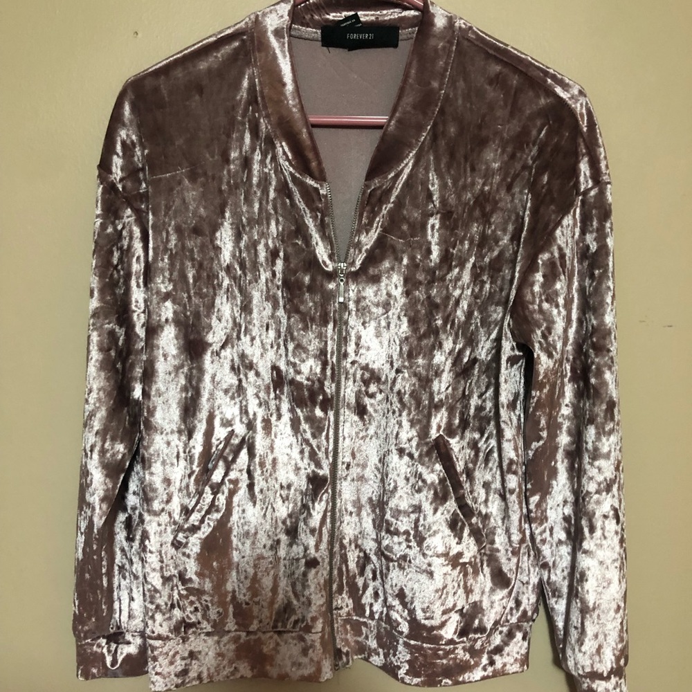 Velvet Pink Jacket